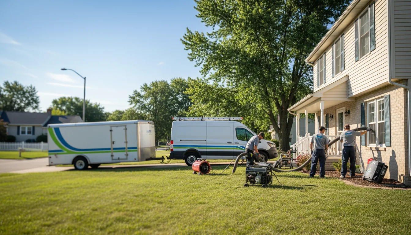 Flooded Basement Restoration And Cleanup With Repair in Belgrade, NE near me